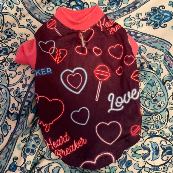 Valentines Day Dog Pajamas (NWOT) - Picture 1 of 3